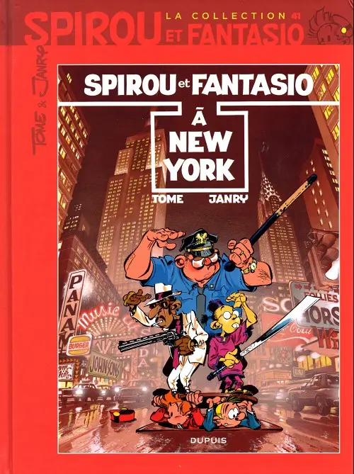 Couverture de l'album Spirou et Fantasio La collection Tome 41 Spirou à New York