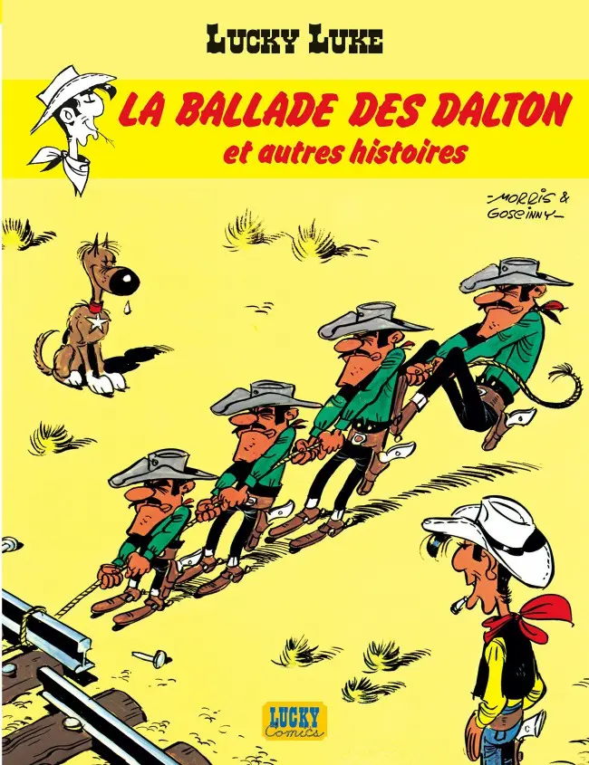 Couverture de l'album Lucky Luke Tome 55 La ballade des Dalton et autres histoires