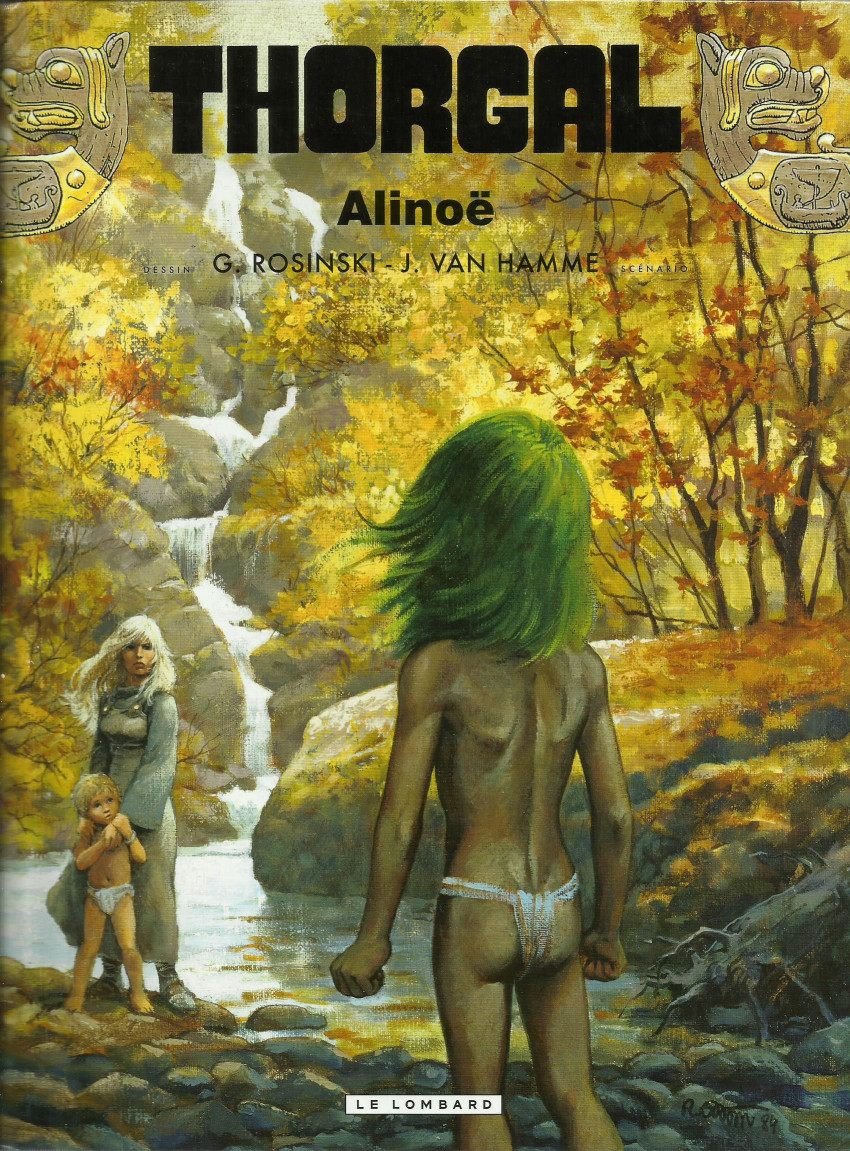 Couverture de l'album Thorgal Tome 8 Alinoë