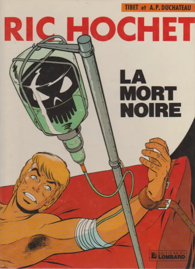 Couverture de l'album Ric Hochet Tome 35 La mort noire