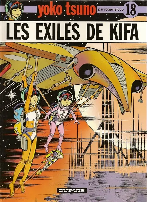 Couverture de l'album Yoko Tsuno Tome 18 Les exilés de Kifa