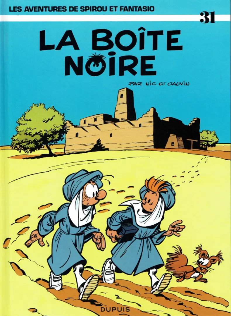 Couverture de l'album Spirou et Fantasio Tome 31 La boîte noire