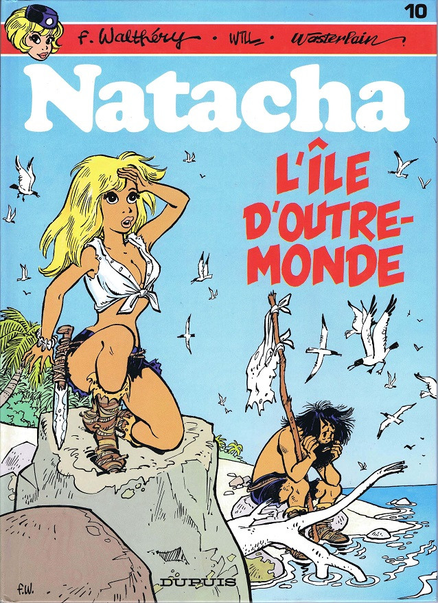 Couverture de l'album Natacha Tome 10 L'île d'outre-monde