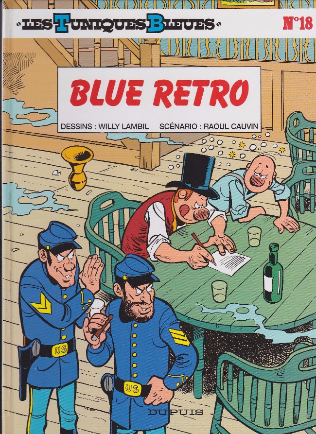 Couverture de l'album Les Tuniques Bleues Tome 18 Blue Retro