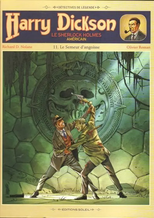 Couverture de l'album Harry Dickson Tome 11 Le Semeur d'Angoisse