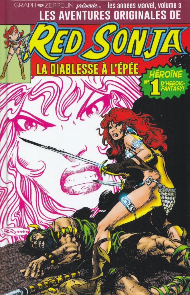 Couverture de l'album Les Aventures Originales - Red Sonja, la diablesse à l'épée Volume 3 Les Années Marvel