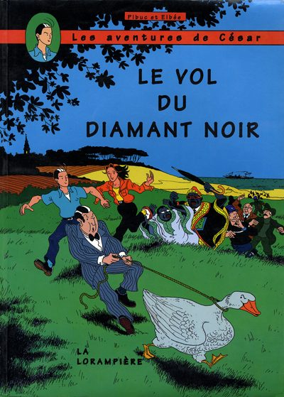 Couverture de l'album Les aventures de César, Jessica et les autres Tome 4 Le vol du diamant noir