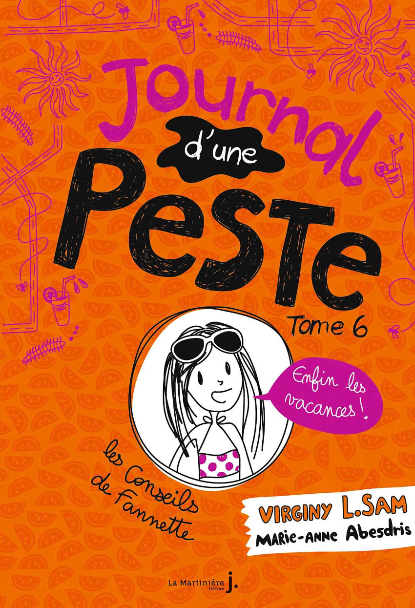 Couverture de l'album Journal d'une peste Tome 6 Enfin les vacances !