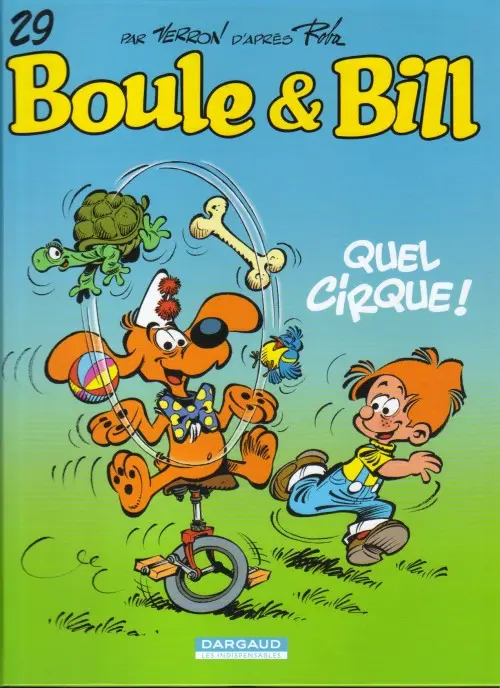 Couverture de l'album Boule & Bill Tome 29 Quel cirque !