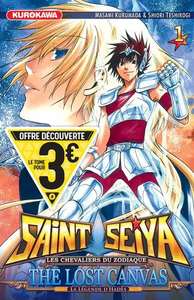 Couverture de l'album Saint Seiya the lost canvas 1