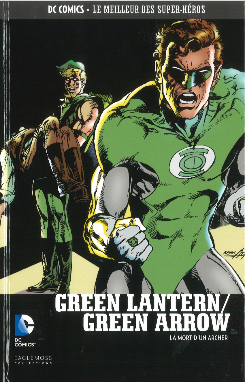 Couverture de l'album DC Comics - Le Meilleur des Super-Héros Volume 126 Green Lantern/ Green Arrow - La Mort d'un Archer