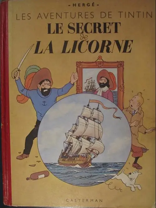 Couverture de l'album Tintin Tome 11 Le Secret de la Licorne