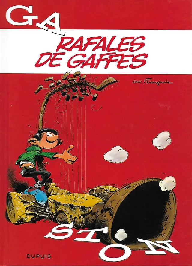 Couverture de l'album Gaston Tome 8 Rafales de gaffes