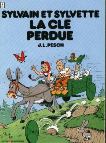 Couverture de l'album Sylvain et Sylvette Tome 11 La Clé perdue