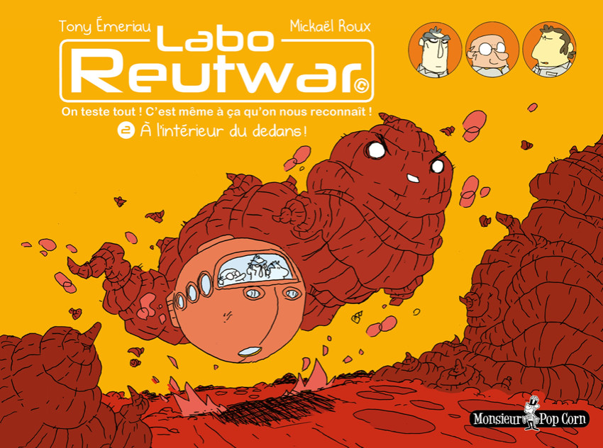 Couverture de l'album Labo Reutwar Tome 2 À l'intérieur du dedans !