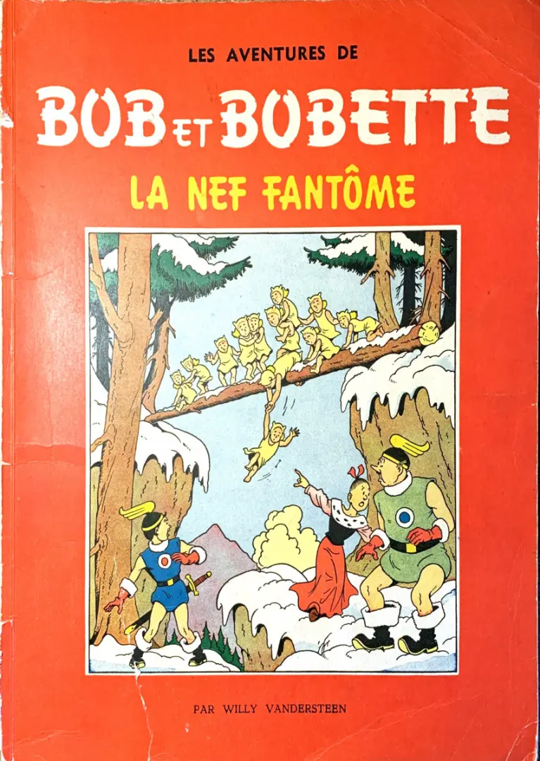 Couverture de l'album Bob et Bobette Tome 9 La nef fantôme