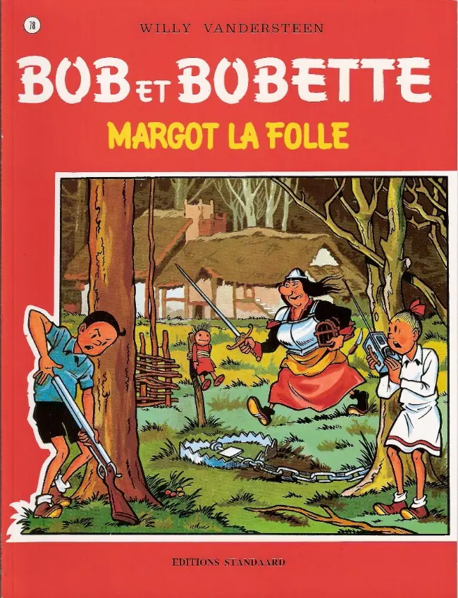 Couverture de l'album Bob et Bobette Tome 78 Margot la folle