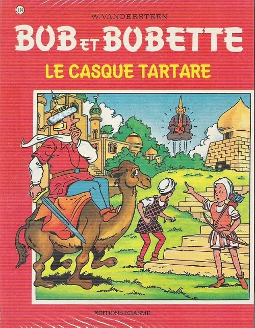 Couverture de l'album Bob et Bobette Tome 114 Le casque tartare