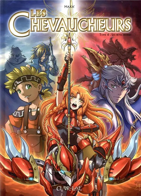Couverture de l'album Les Chevaucheurs Tome 6 Les bêtes divines