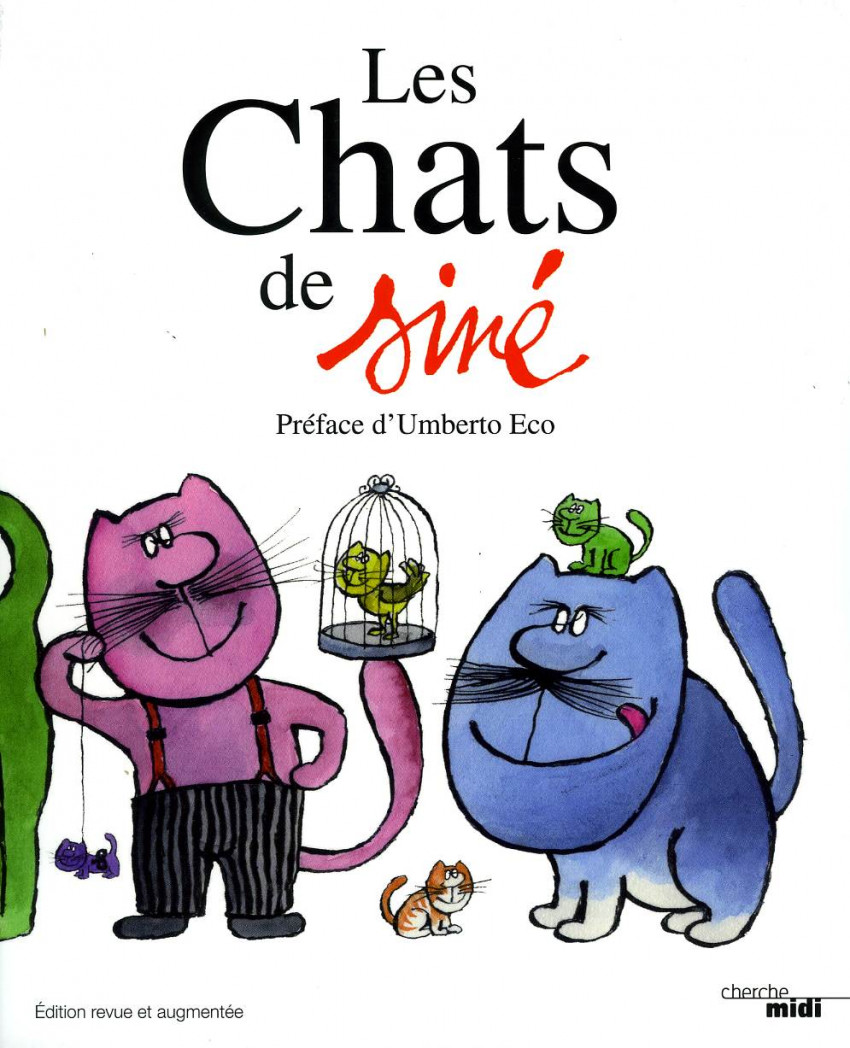 Couverture de l'album Les Chats Les Chats de Siné