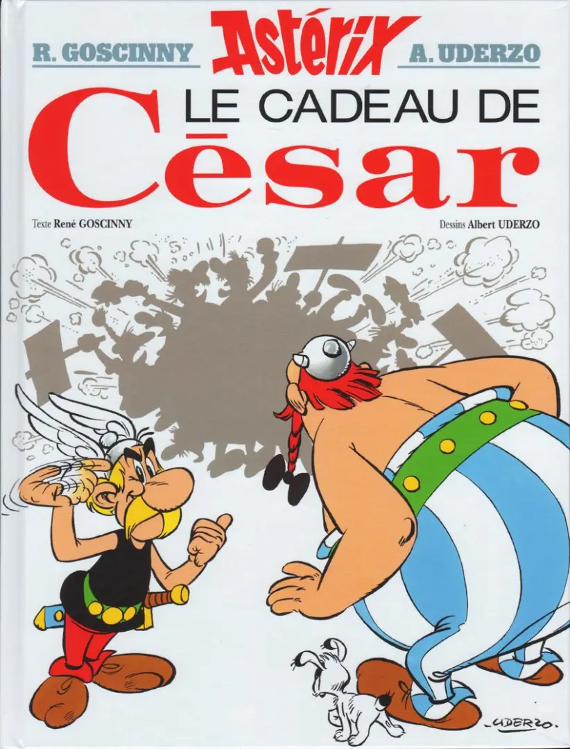 Couverture de l'album Astérix Tome 21 Le cadeau de César