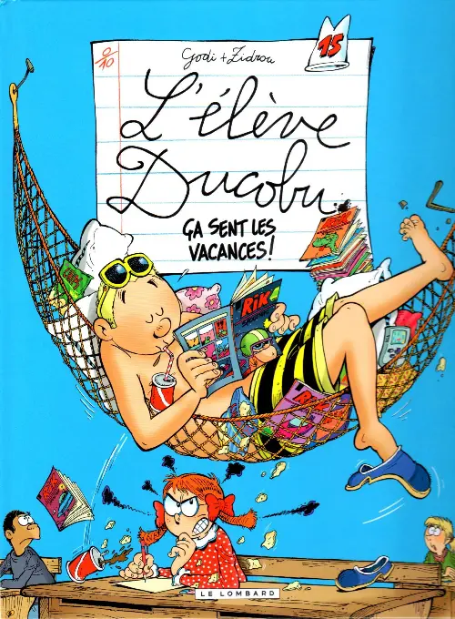Couverture de l'album L'Élève Ducobu Tome 15 Ça sent les vacances !