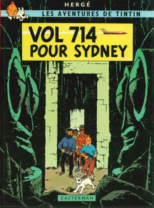 Couverture de l'album Tintin Tome 22 Vol 714 pour Sydney