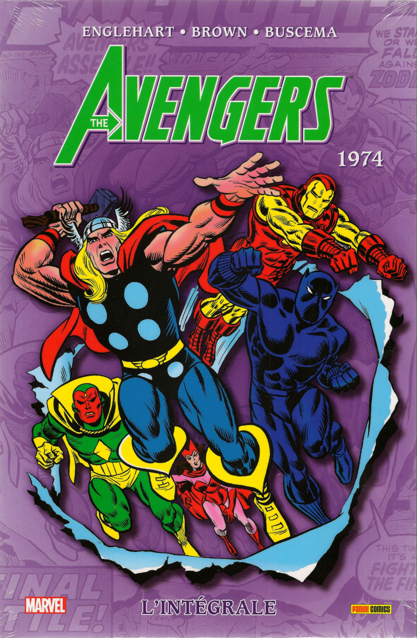 Couverture de l'album The Avengers - L'intégrale Tome 11 1974