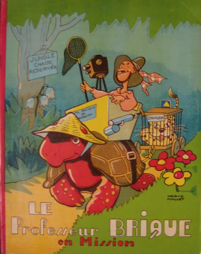 Couverture de l'album Le professeur Brique en mission