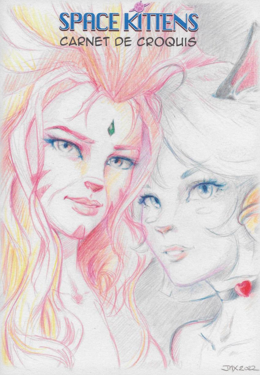 Couverture de l'album Space Kittens Carnet de croquis