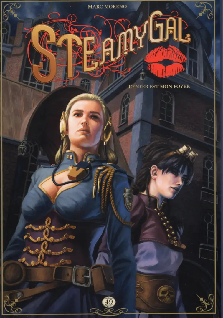 Couverture de l'album Steamygal 1 L'enfer est mon foyer