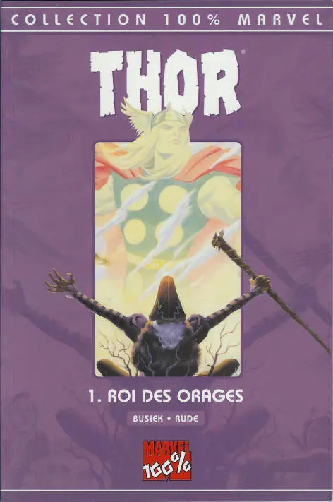 Couverture de l'album Thor Tome 1 Roi des orages