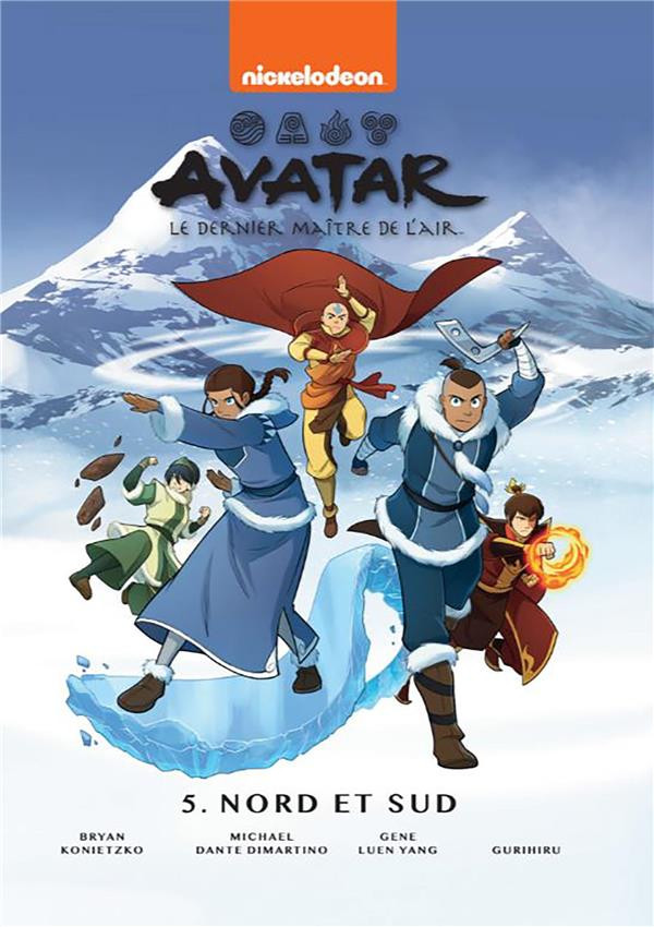 Couverture de l'album Avatar, le dernier maître de l'air 5 Nord et sud
