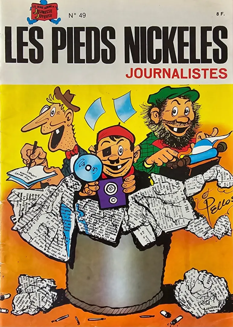 Couverture de l'album Les Pieds Nickelés Tome 49 Journalistes