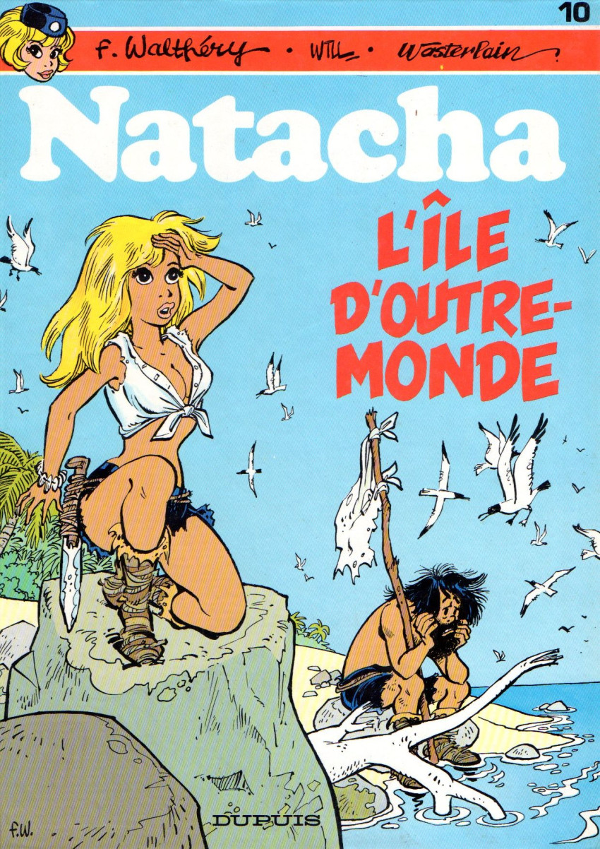 Couverture de l'album Natacha Tome 10 L'ile d'outre monde