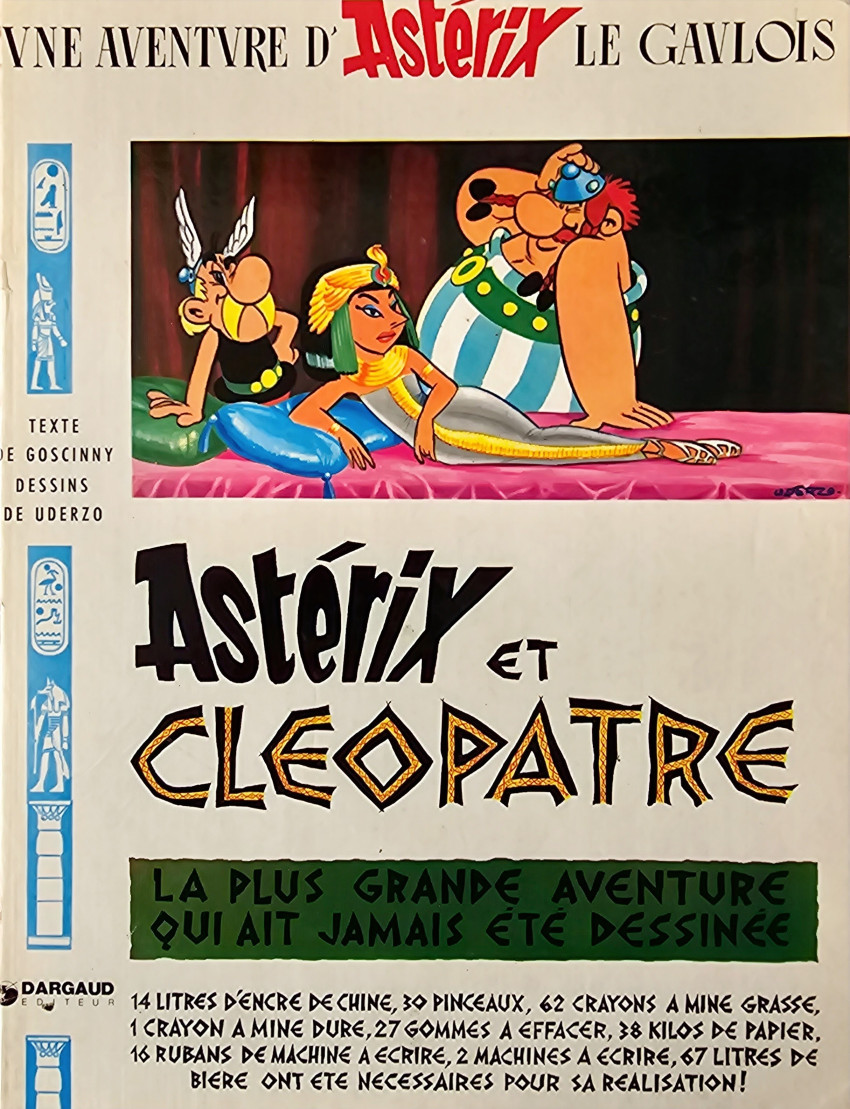Couverture de l'album Astérix Tome 6 Astérix et Cléopatre