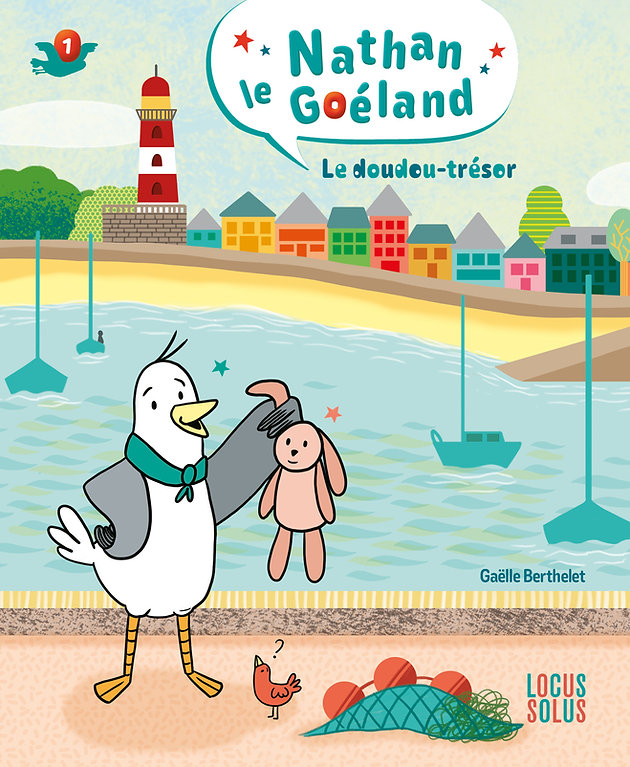 Couverture de l'album Nathan le goéland 1 Le doudou-trésor