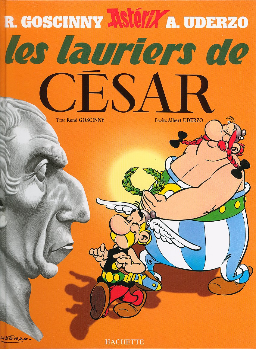 Couverture de l'album Astérix Tome 18 Les lauriers de César