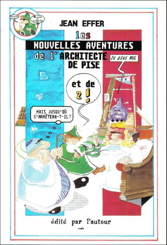 Couverture de l'album Les aventures de l'architecte (le plus nul) de Pise 2 Les Nouvelles Aventures de l'Architecte le Plus Nul de Pise