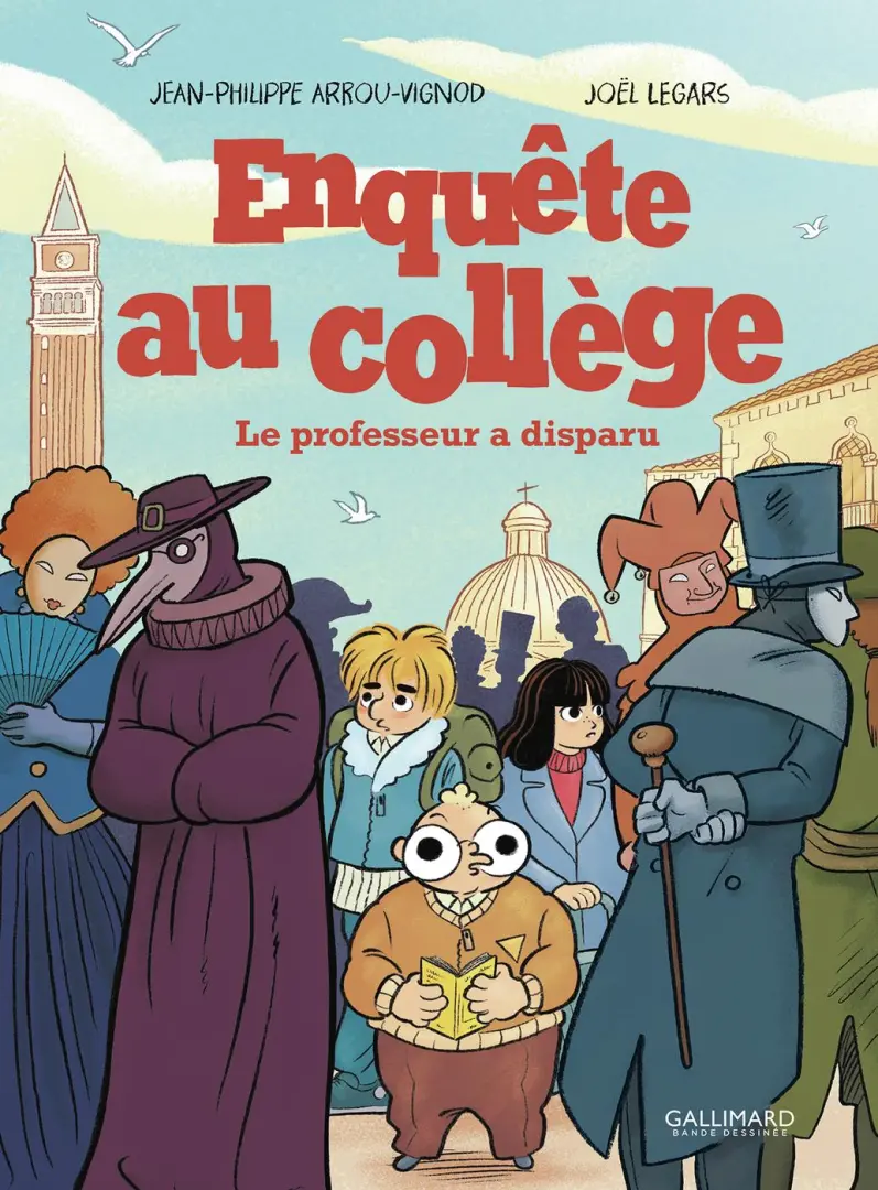 Couverture de l'album Enquête au collège 2 Le professeur a disparu