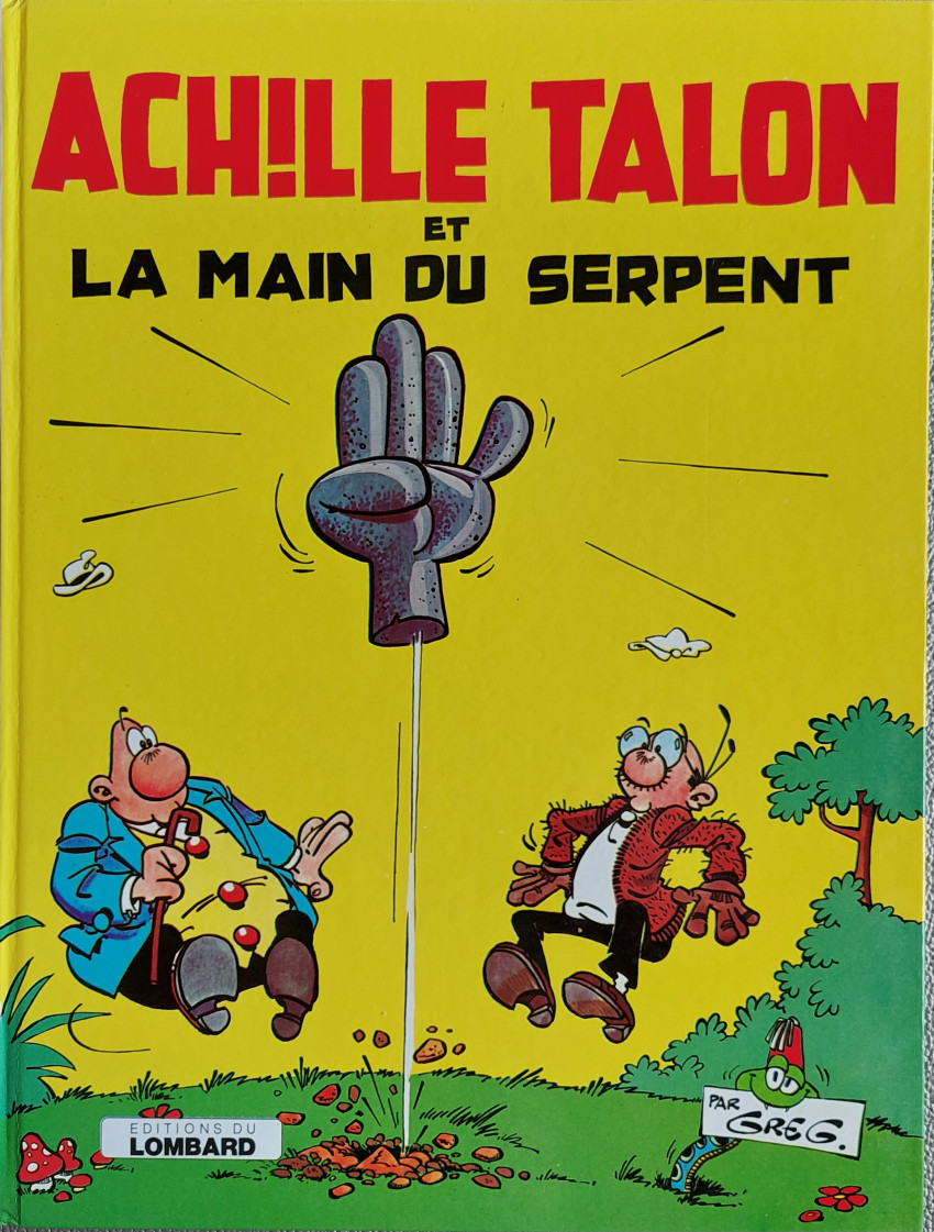 Couverture de l'album Achille Talon Tome 23 Achille Talon et la main du serpent