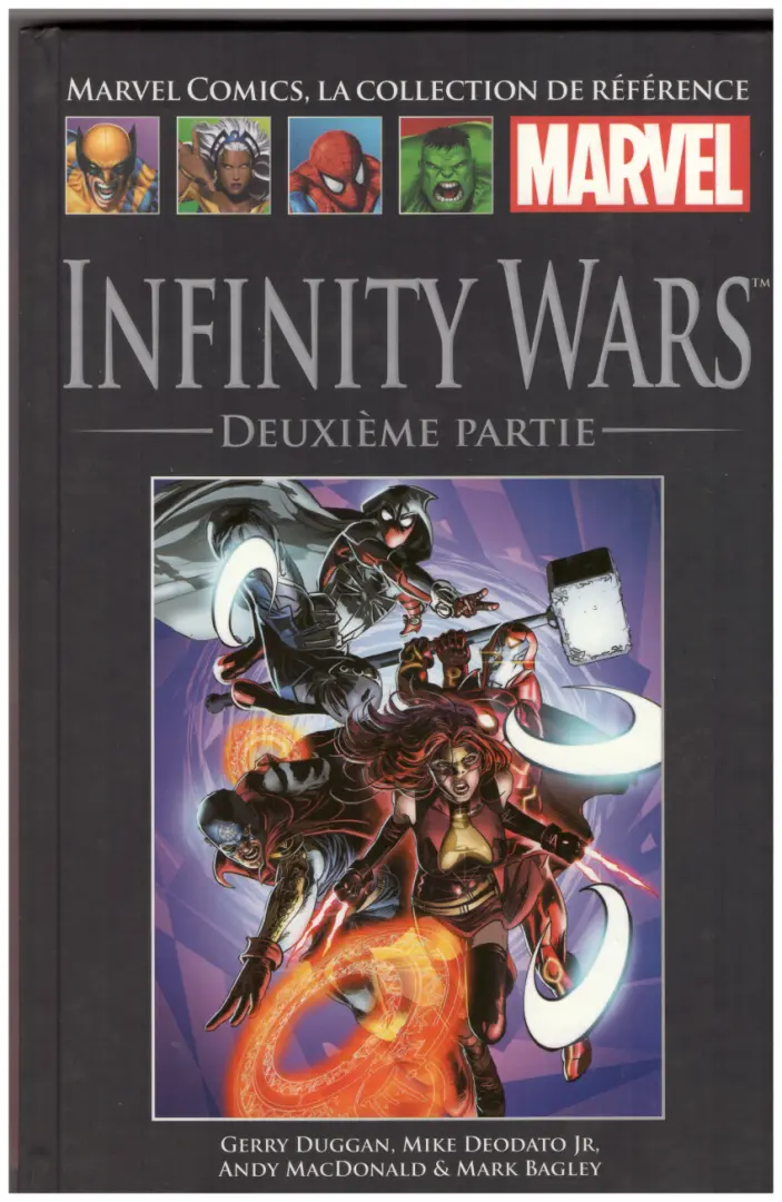 Couverture de l'album Marvel Comics - La collection de référence Tome 280 Infinty Wars - Deuxième Partie
