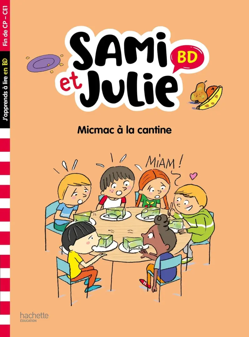 Couverture de l'album Sami et Julie Micmac à la cantine