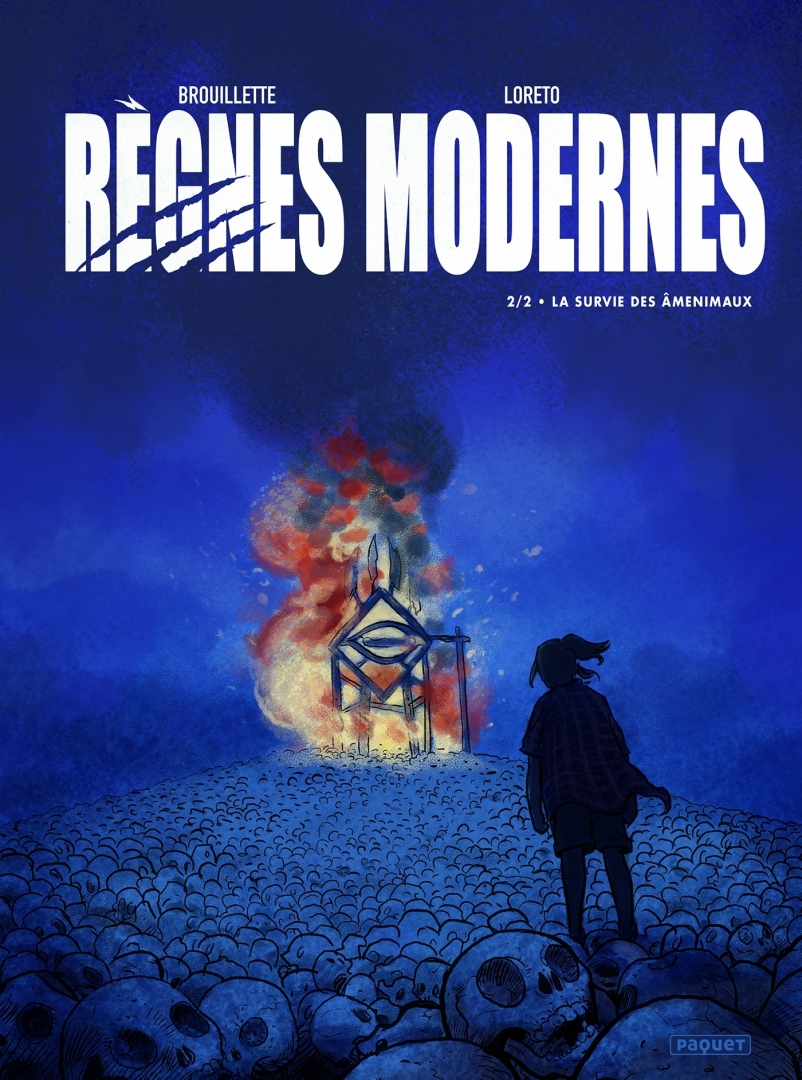 Couverture de l'album Règnes Modernes 2 La survie de âmenimaux