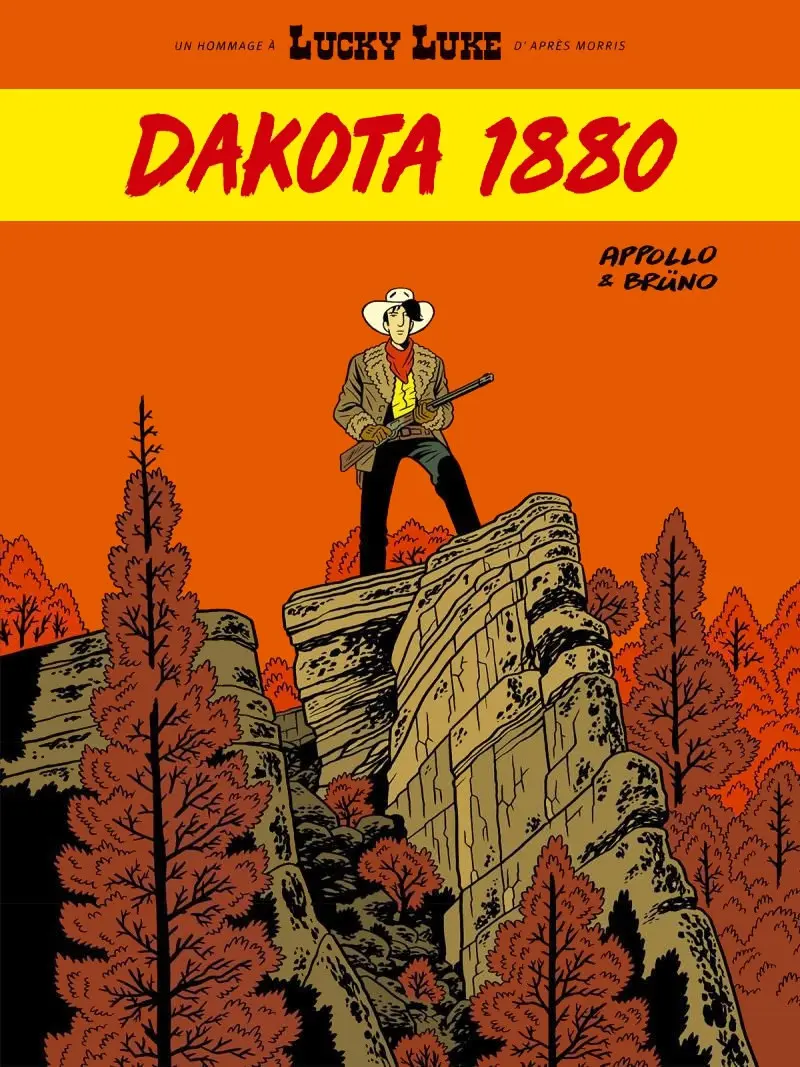 Couverture de l'album Un hommage à Lucky Luke d'après Morris Tome 5 Dakota 1880