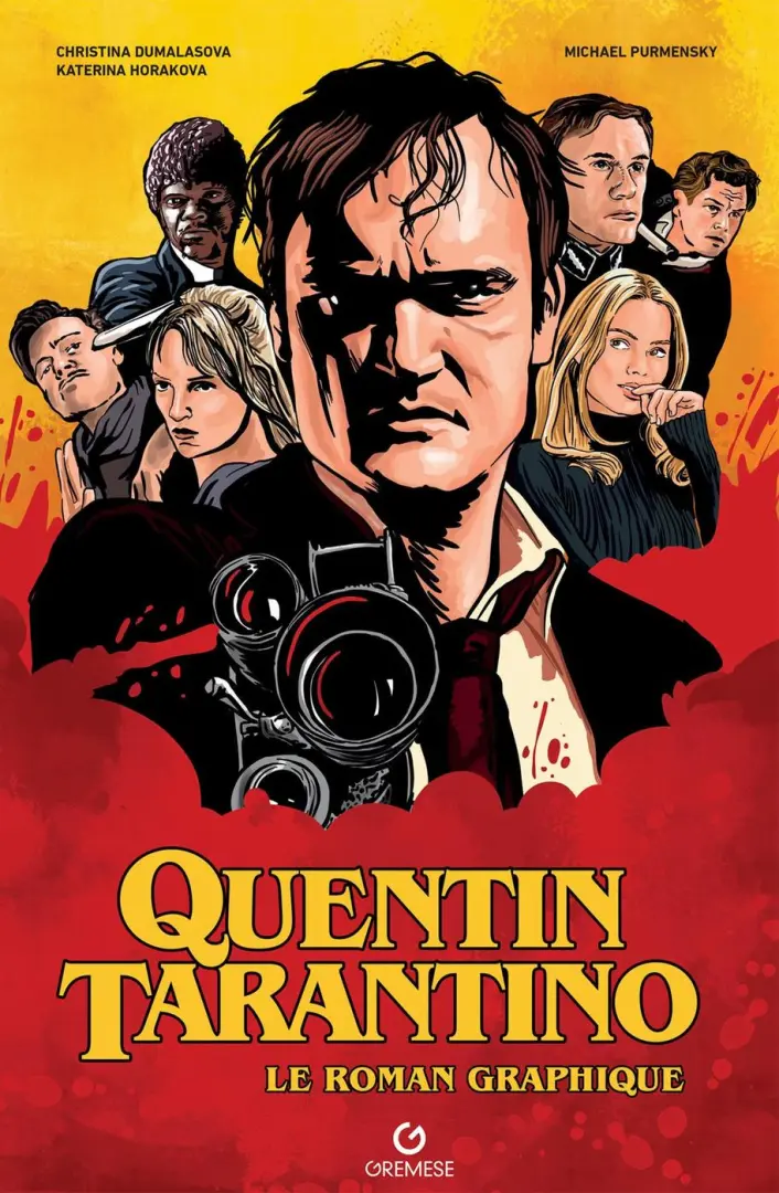 Couverture de l'album Quentin Tarantino Le roman graphique