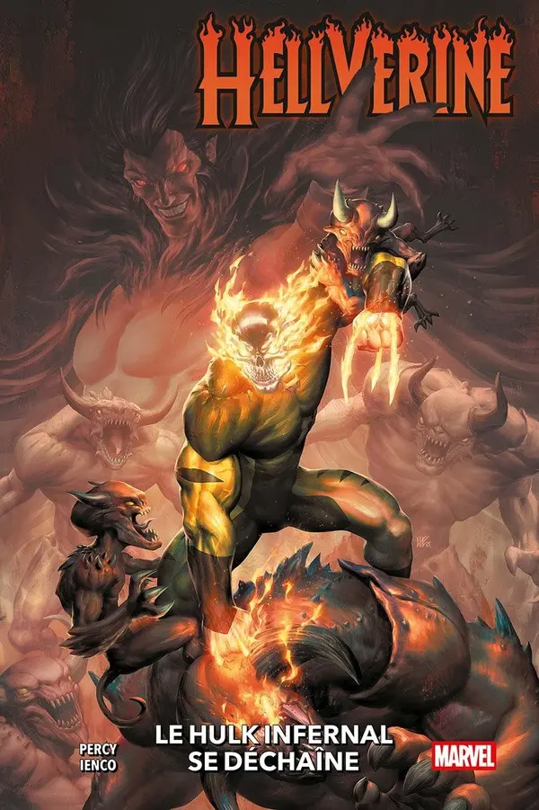 Couverture de l'album Hellverine 2 Le Hulk infernal se déchaîne