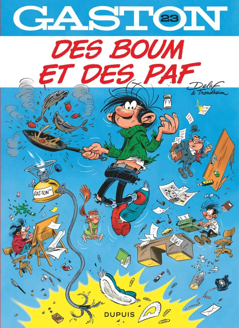 Couverture de l'album Gaston Tome 23 Des Boum et des Paf