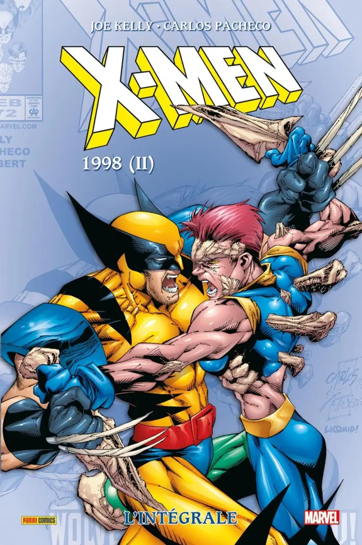 Couverture de l'album X-Men L'intégrale Tome 53 1998 (II)