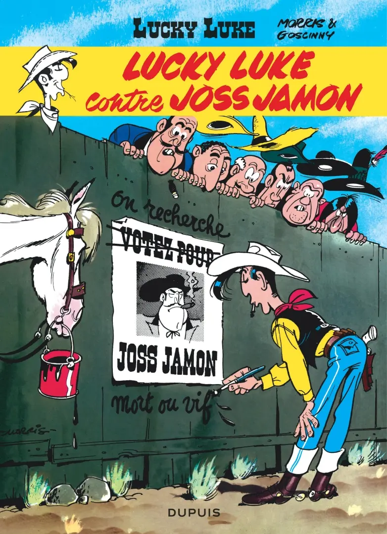 Couverture de l'album Lucky Luke Tome 11 Lucky Luke contre Joss Jamon